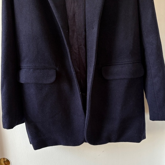 Emerson Fry James Navy Wool Cashmere Blend Blazer S - Picture 7 of 14